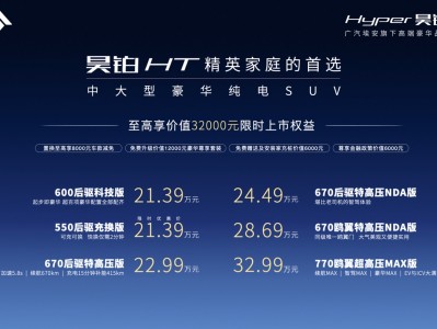 21.39万-32.99万!精英家庭首选,昊铂HT高光上市