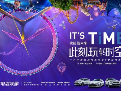 IT'S TiME此刻,玩转时空丨一汽丰田智能电混双擎#梦幻马戏节,点燃擎动时刻