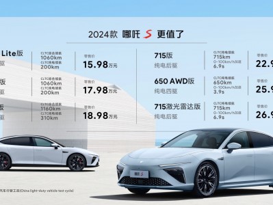 15.98万元起 哪吒S焕新年款更值了!